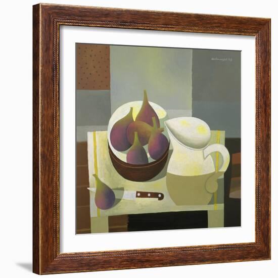 Still Life with Figs, 1998-Reg Cartwright-Framed Giclee Print