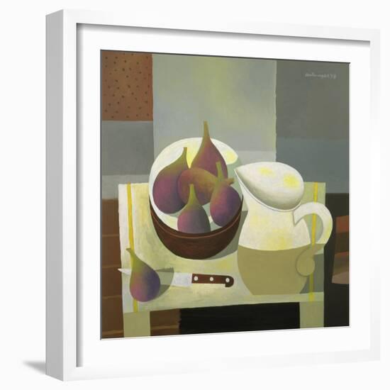 Still Life with Figs, 1998-Reg Cartwright-Framed Giclee Print