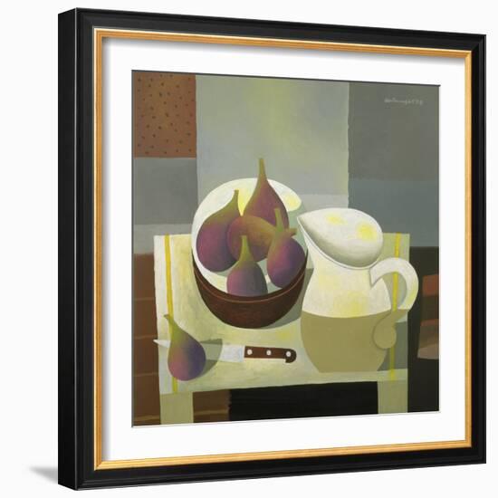 Still Life with Figs, 1998-Reg Cartwright-Framed Giclee Print