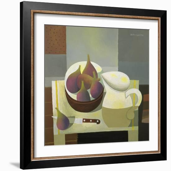 Still Life with Figs, 1998-Reg Cartwright-Framed Premium Giclee Print