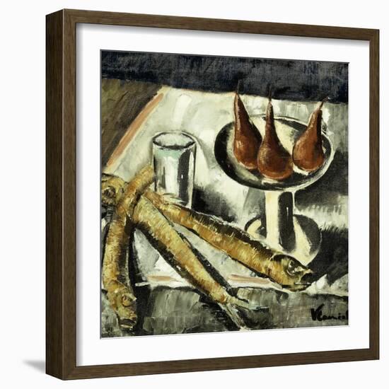 Still-life with Fish-Maurice Vlaminck-Framed Giclee Print