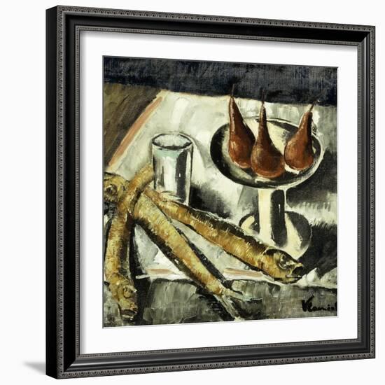 Still-life with Fish-Maurice Vlaminck-Framed Giclee Print