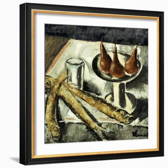 Still-life with Fish-Maurice Vlaminck-Framed Giclee Print