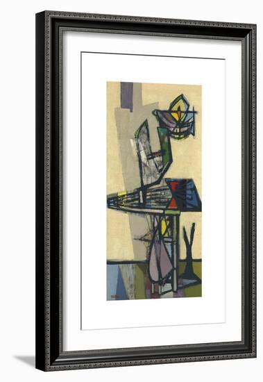 Still Life with Flame-Jankel Adler-Framed Premium Giclee Print