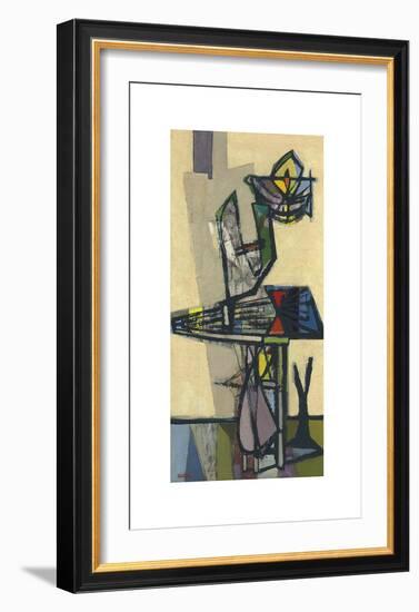 Still Life with Flame-Jankel Adler-Framed Premium Giclee Print