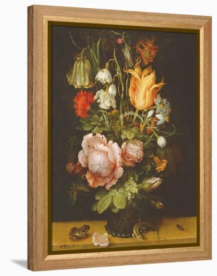 Still Life with Flowers, 1615-Roelandt Jacobsz. Savery-Framed Premier Image Canvas