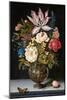 Still-Life with Flowers, 1617-Ambrosius The Elder Bosschaert-Mounted Giclee Print