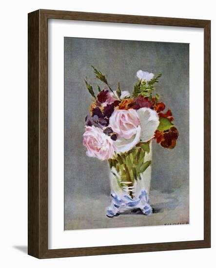 Still Life with Flowers, 1882-Edouard Manet-Framed Giclee Print