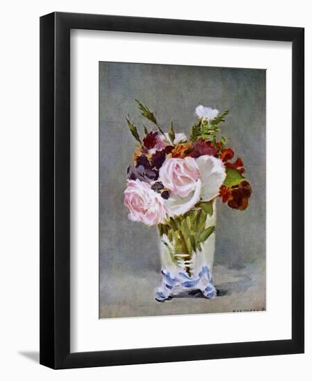 Still Life with Flowers, 1882-Edouard Manet-Framed Giclee Print