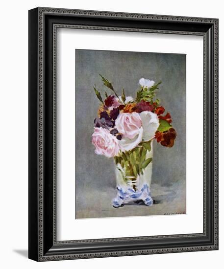 Still Life with Flowers, 1882-Edouard Manet-Framed Giclee Print