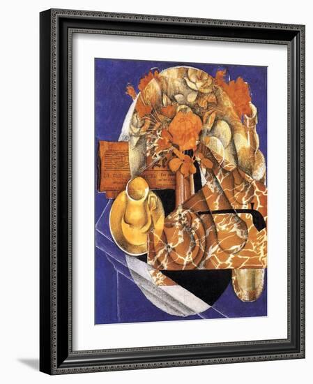 Still Life with Flowers, 1914-Juan Gris-Framed Giclee Print