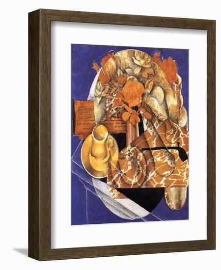 Still Life with Flowers, 1914-Juan Gris-Framed Giclee Print