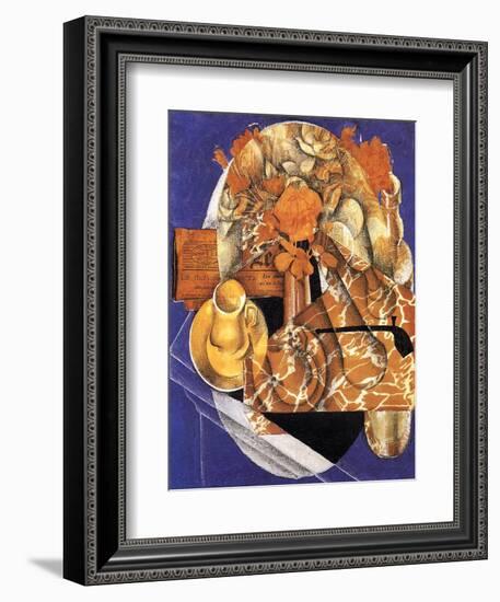 Still Life with Flowers, 1914-Juan Gris-Framed Giclee Print