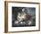 Still Life with Flowers and a Landscape-Severin Roesen-Framed Giclee Print