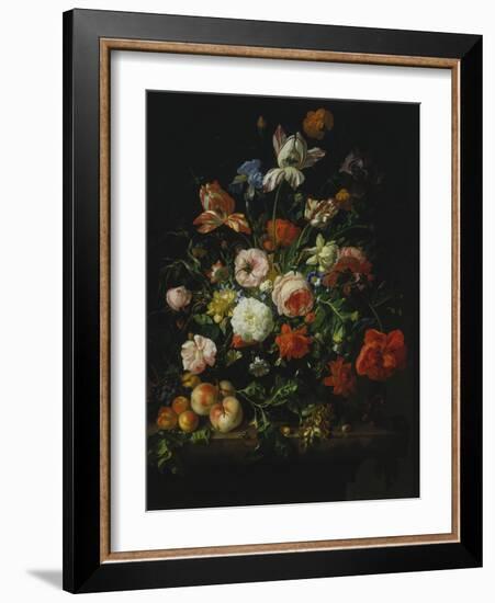 Still Life with Flowers and Fruit, 1707-Rachel Ruysch-Framed Giclee Print