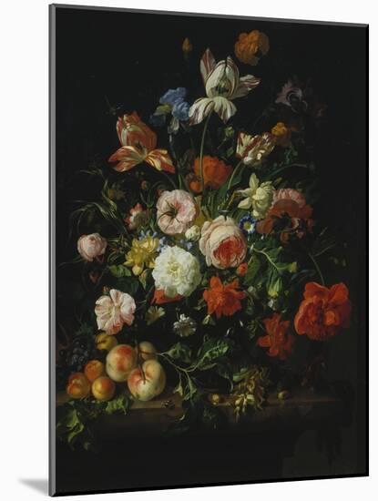 Still Life with Flowers and Fruit, 1707-Rachel Ruysch-Mounted Giclee Print