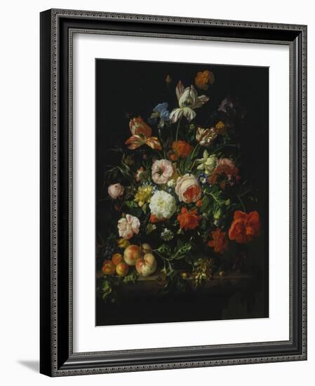 Still Life with Flowers and Fruit, 1707-Rachel Ruysch-Framed Giclee Print