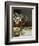 Still Life with Flowers and Fruit, 1869-Claude Monet-Framed Giclee Print