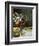 Still Life with Flowers and Fruit, 1869-Claude Monet-Framed Giclee Print