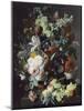 Still Life with Flowers and Fruit, c.1715-Jan van Huysum-Mounted Giclee Print