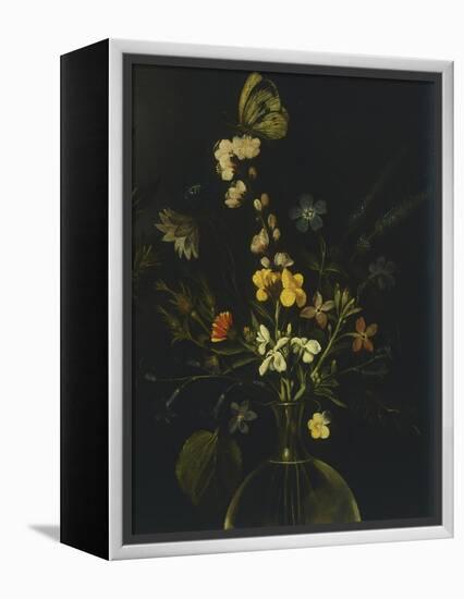 Still Life with Flowers and Fruit-Caravaggio-Framed Premier Image Canvas