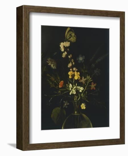 Still Life with Flowers and Fruit-Caravaggio-Framed Giclee Print