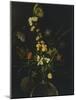 Still Life with Flowers and Fruit-Caravaggio-Mounted Giclee Print