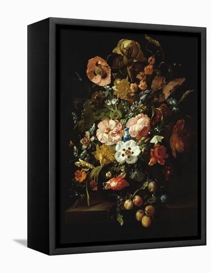 Still Life with Flowers and Fruit-Rachel Ruysch-Framed Premier Image Canvas