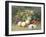 Still Life with Flowers and Fruit-Henri Robbe-Framed Giclee Print