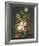 Still Life with Flowers in a Glass Vase-Rachel Ruysch-Framed Giclee Print