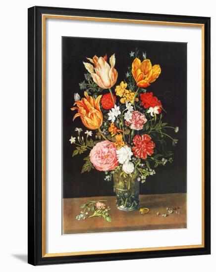 Still Life with Flowers-Jan Brueghel the Elder-Framed Collectable Print