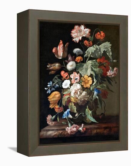 Still-Life with Flowers-Rachel Ruysch-Framed Premier Image Canvas