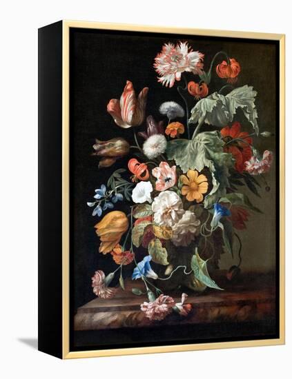 Still-Life with Flowers-Rachel Ruysch-Framed Premier Image Canvas