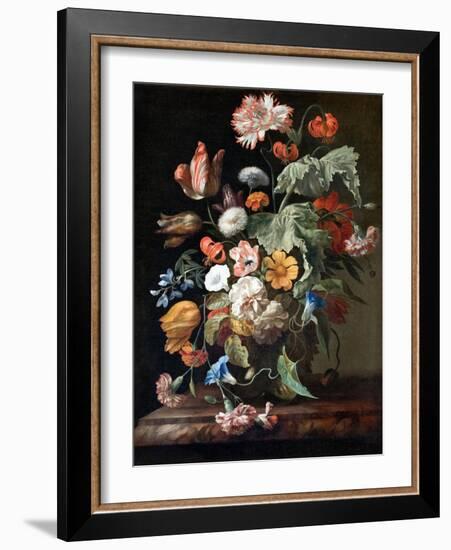 Still-Life with Flowers-Rachel Ruysch-Framed Giclee Print