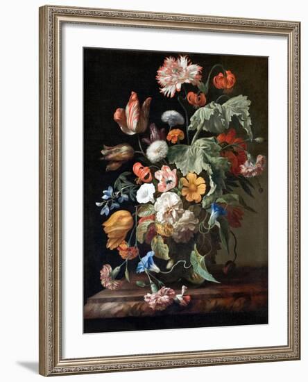 Still-Life with Flowers-Rachel Ruysch-Framed Giclee Print