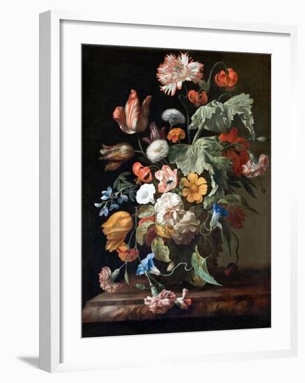 Still-Life with Flowers-Rachel Ruysch-Framed Giclee Print