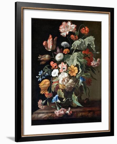 Still-Life with Flowers-Rachel Ruysch-Framed Giclee Print