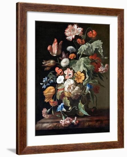 Still-Life with Flowers-Rachel Ruysch-Framed Giclee Print