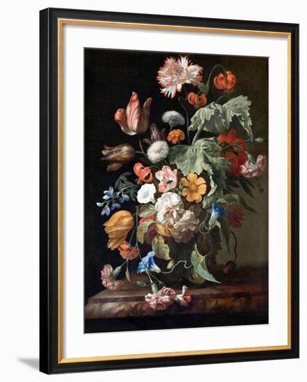 Still-Life with Flowers-Rachel Ruysch-Framed Giclee Print