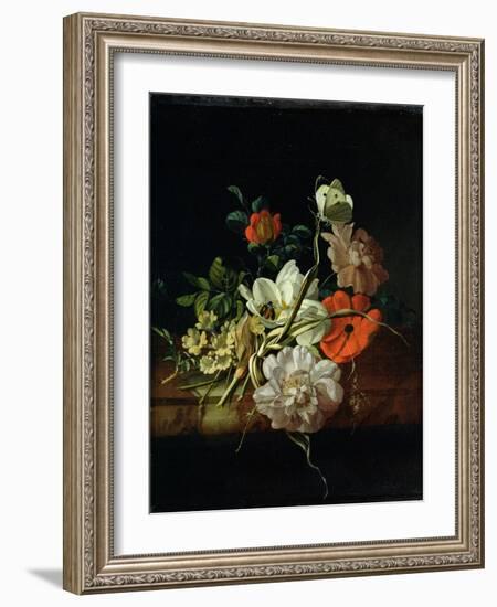 Still Life with Flowers-Rachel Ruysch-Framed Giclee Print