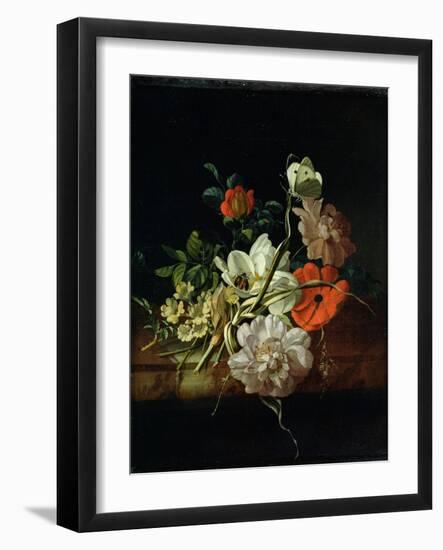 Still Life with Flowers-Rachel Ruysch-Framed Giclee Print