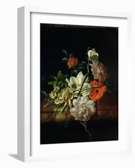 Still Life with Flowers-Rachel Ruysch-Framed Giclee Print