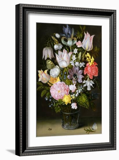 Still Life with Flowers-Ambrosius The Elder Bosschaert-Framed Giclee Print