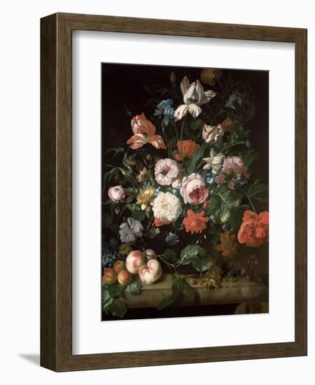 Still Life with Flowers-Rachel Ruysch-Framed Giclee Print