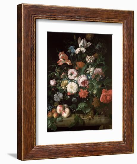 Still Life with Flowers-Rachel Ruysch-Framed Giclee Print