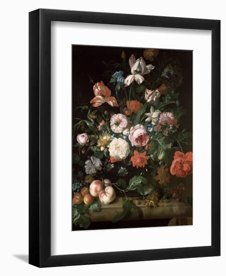 Still Life with Flowers-Rachel Ruysch-Framed Giclee Print