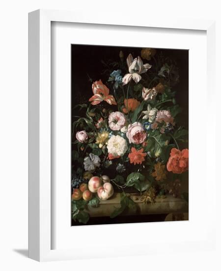 Still Life with Flowers-Rachel Ruysch-Framed Giclee Print