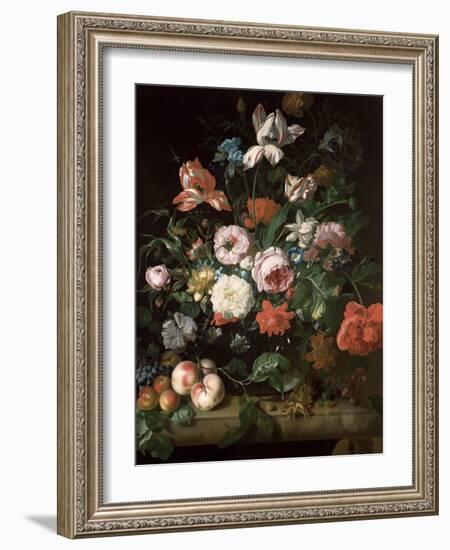 Still Life with Flowers-Rachel Ruysch-Framed Giclee Print