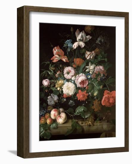 Still Life with Flowers-Rachel Ruysch-Framed Giclee Print