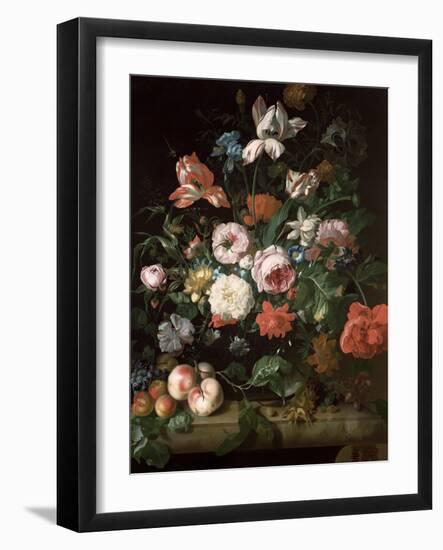 Still Life with Flowers-Rachel Ruysch-Framed Giclee Print